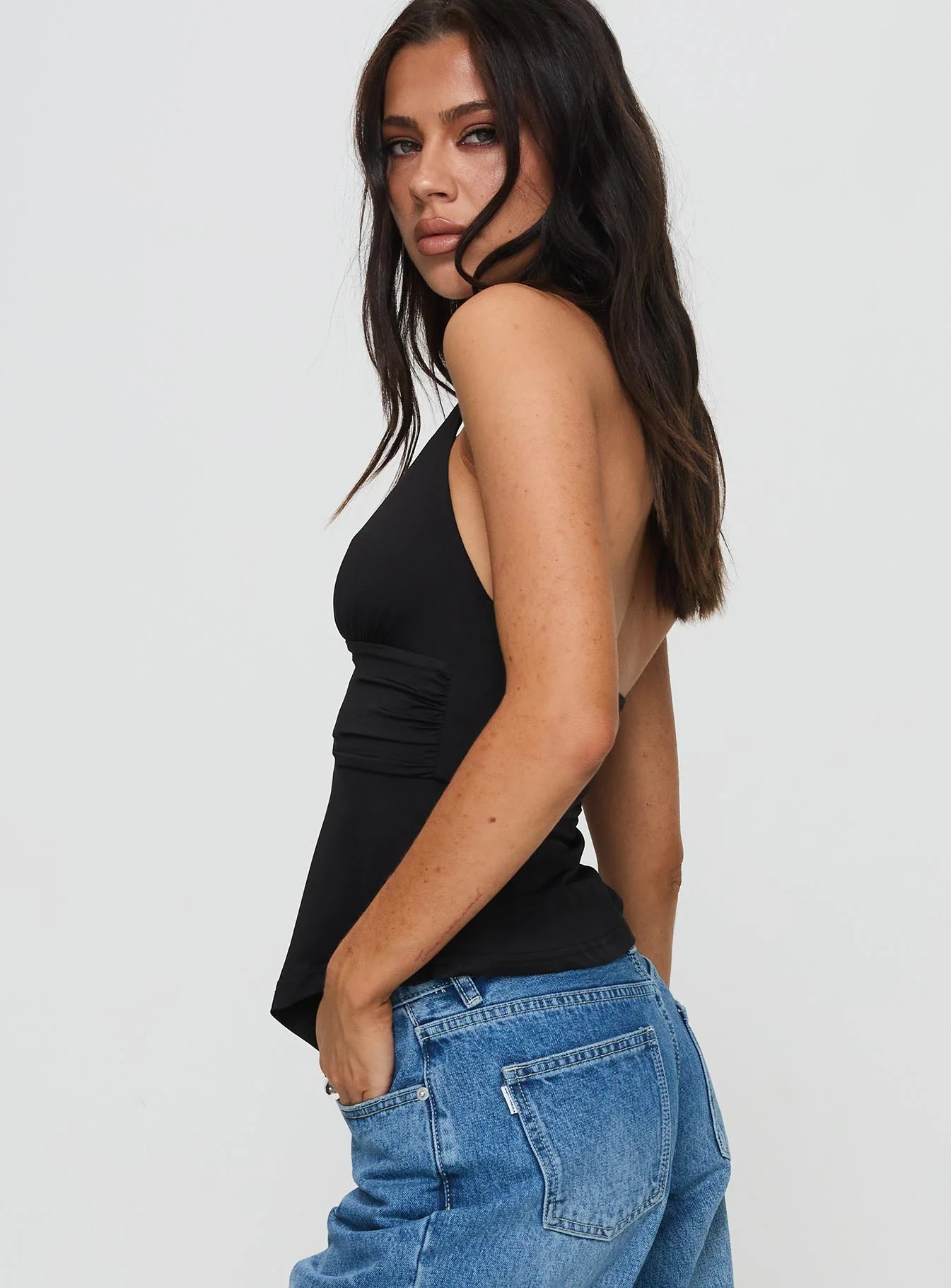 Averee Halter Top Black - Image 4