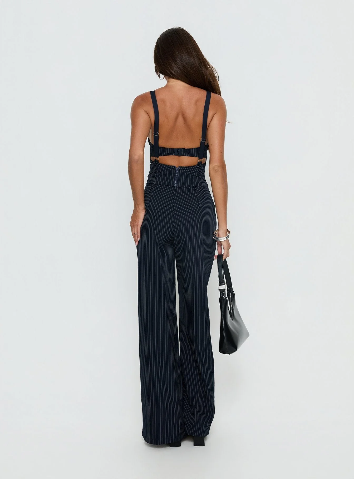 Briana Set Navy Pinstripe - Image 5
