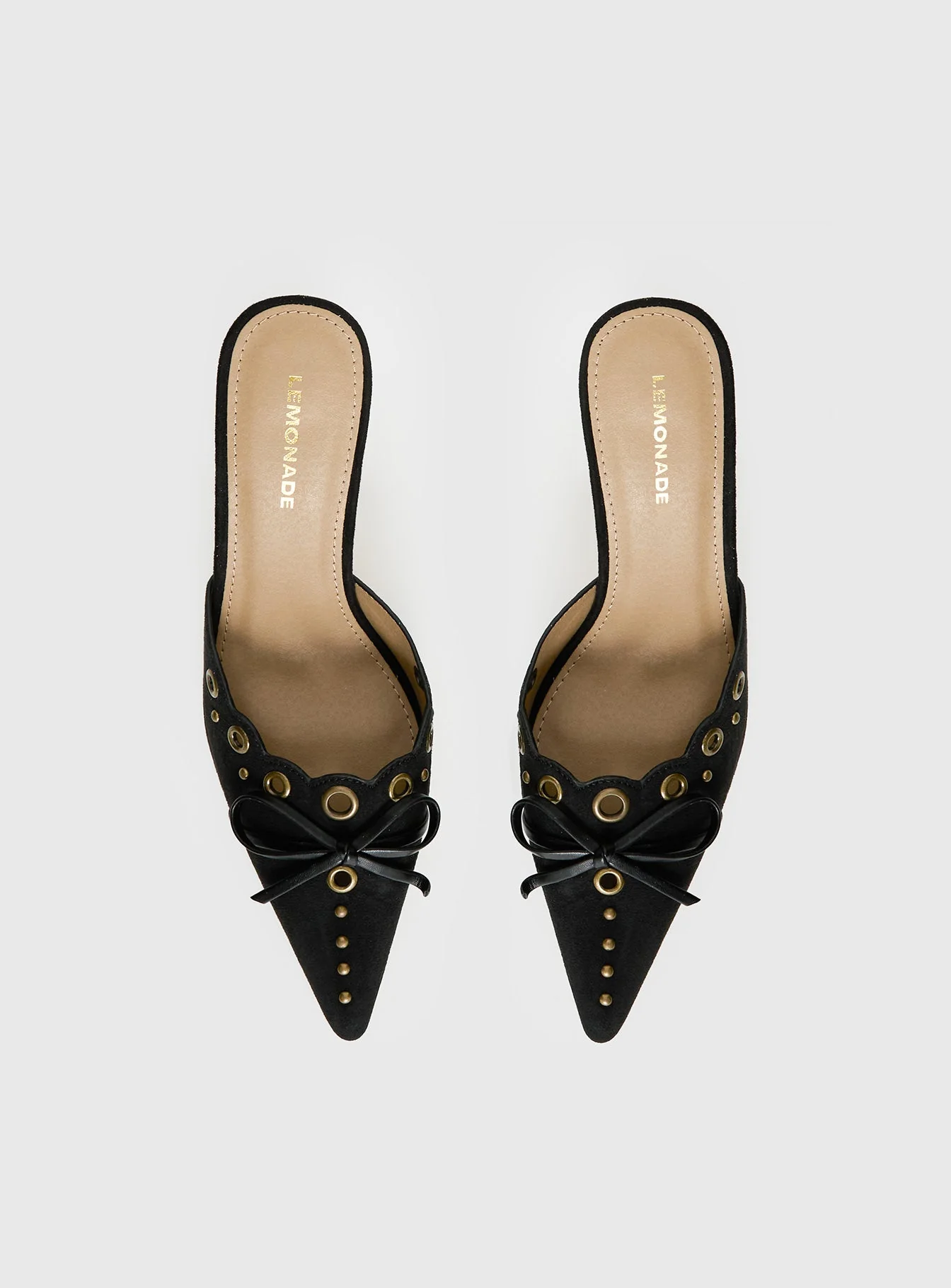 Charisma Pointed Toe Heels Black - Image 5