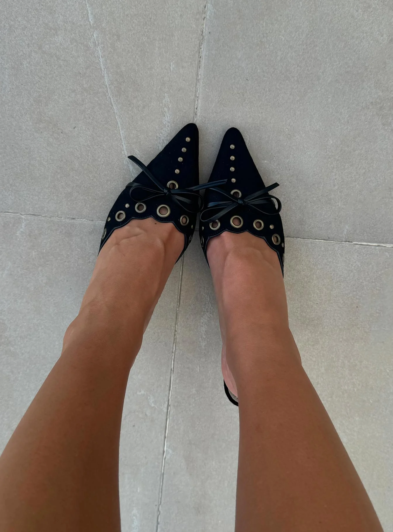 Charisma Pointed Toe Heels Black - Image 6