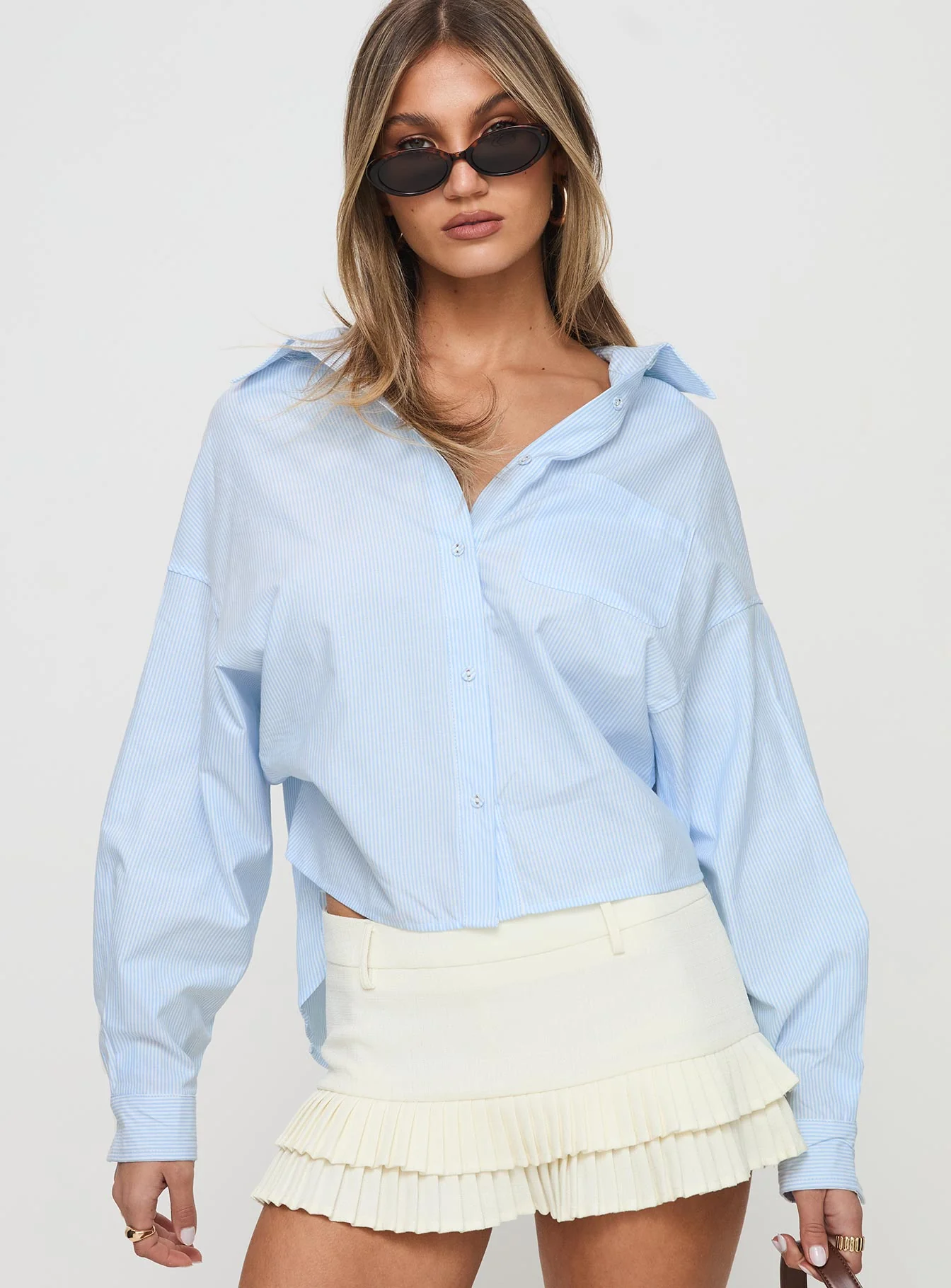 Chips Are Down Shirt Blue - Image 3