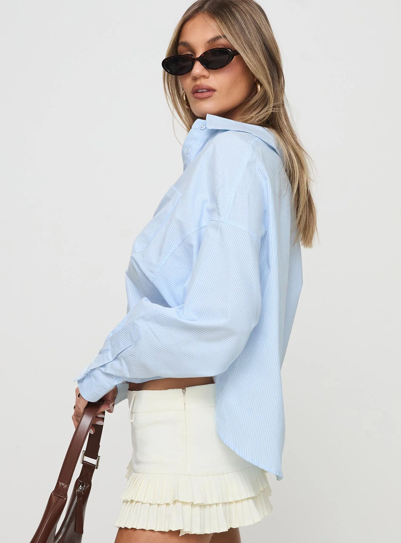 Chips Are Down Shirt Blue - Image 5