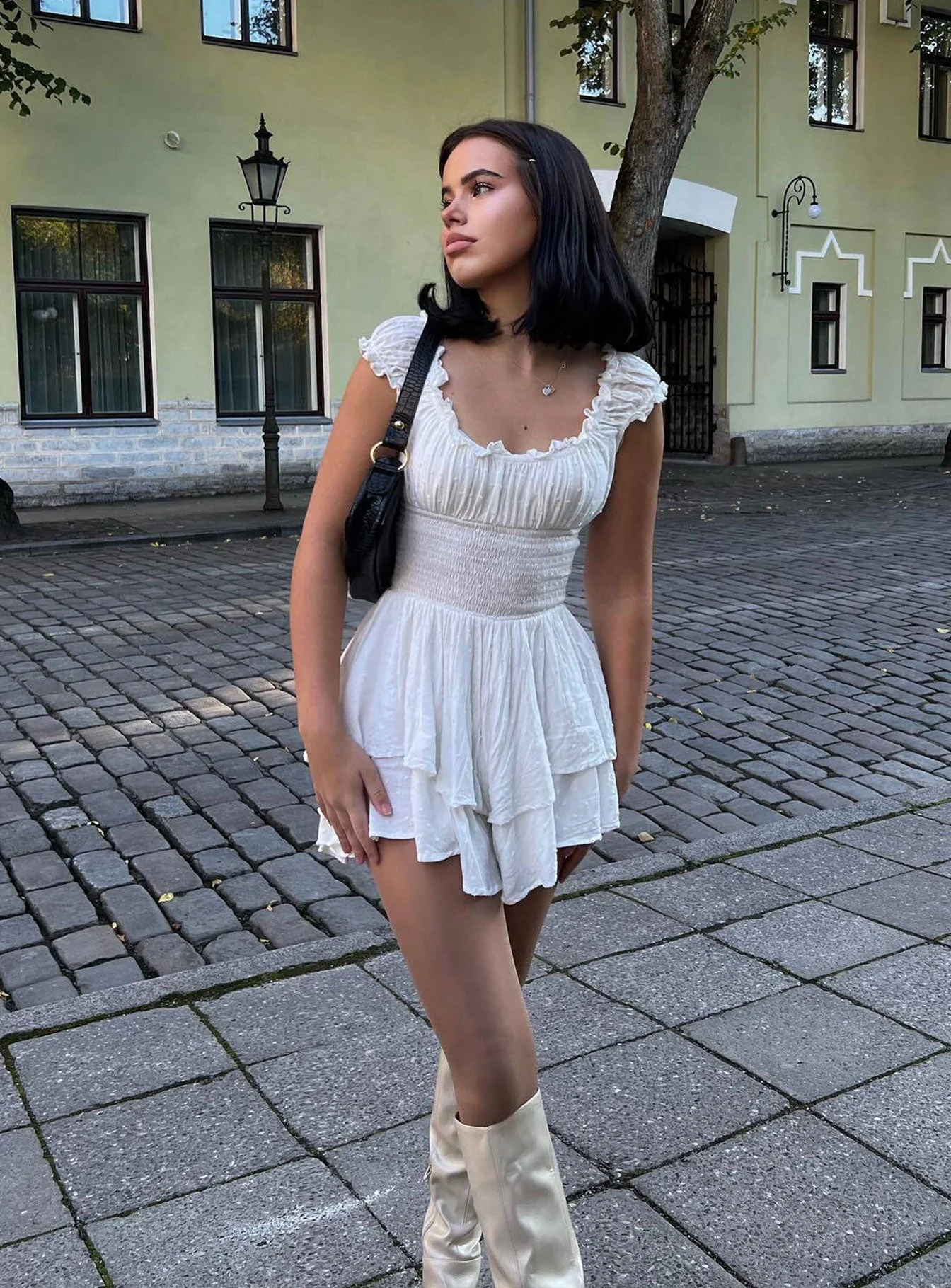The Love Galore Romper White - Image 10