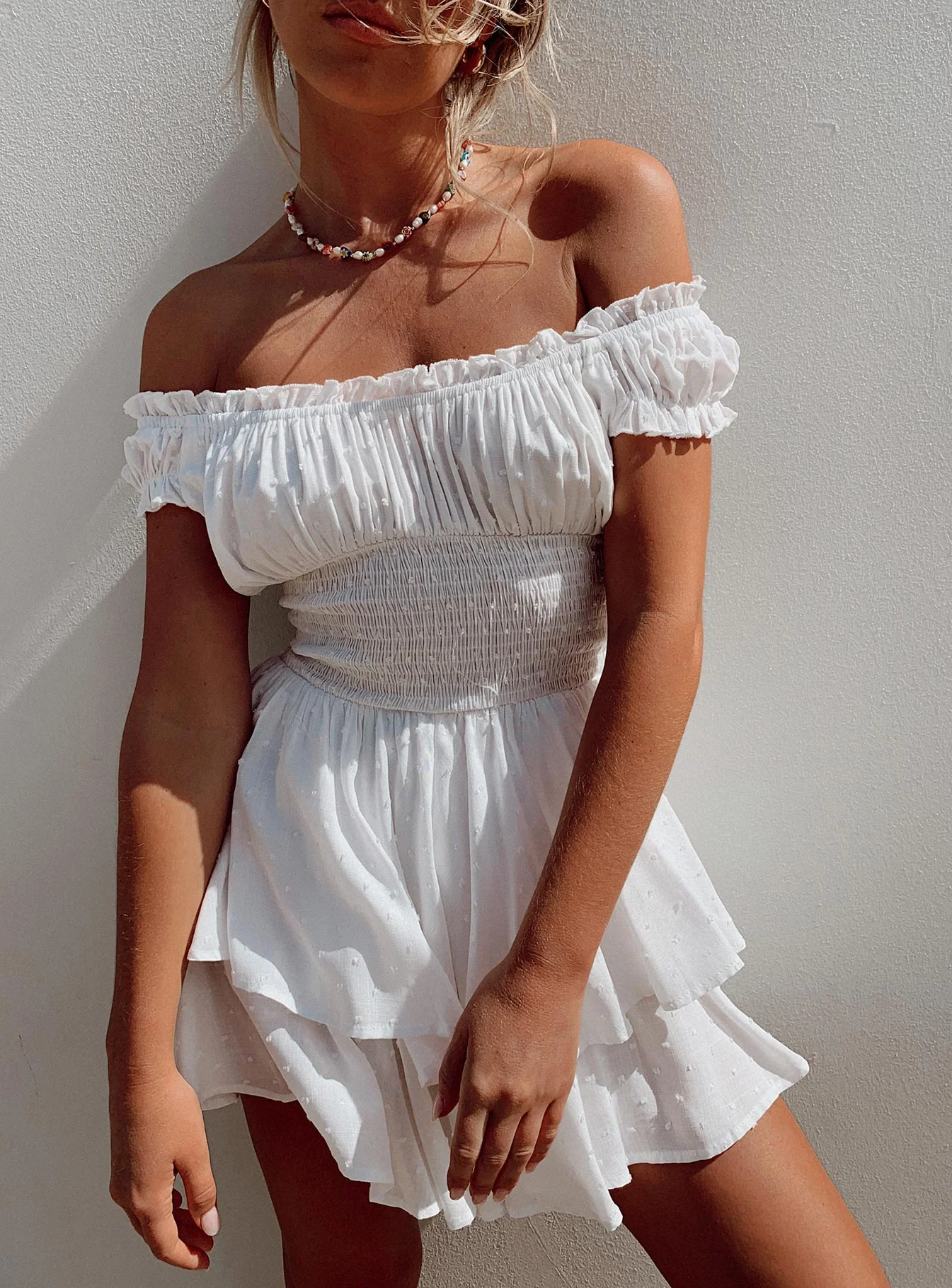 The Love Galore Romper White - Image 8