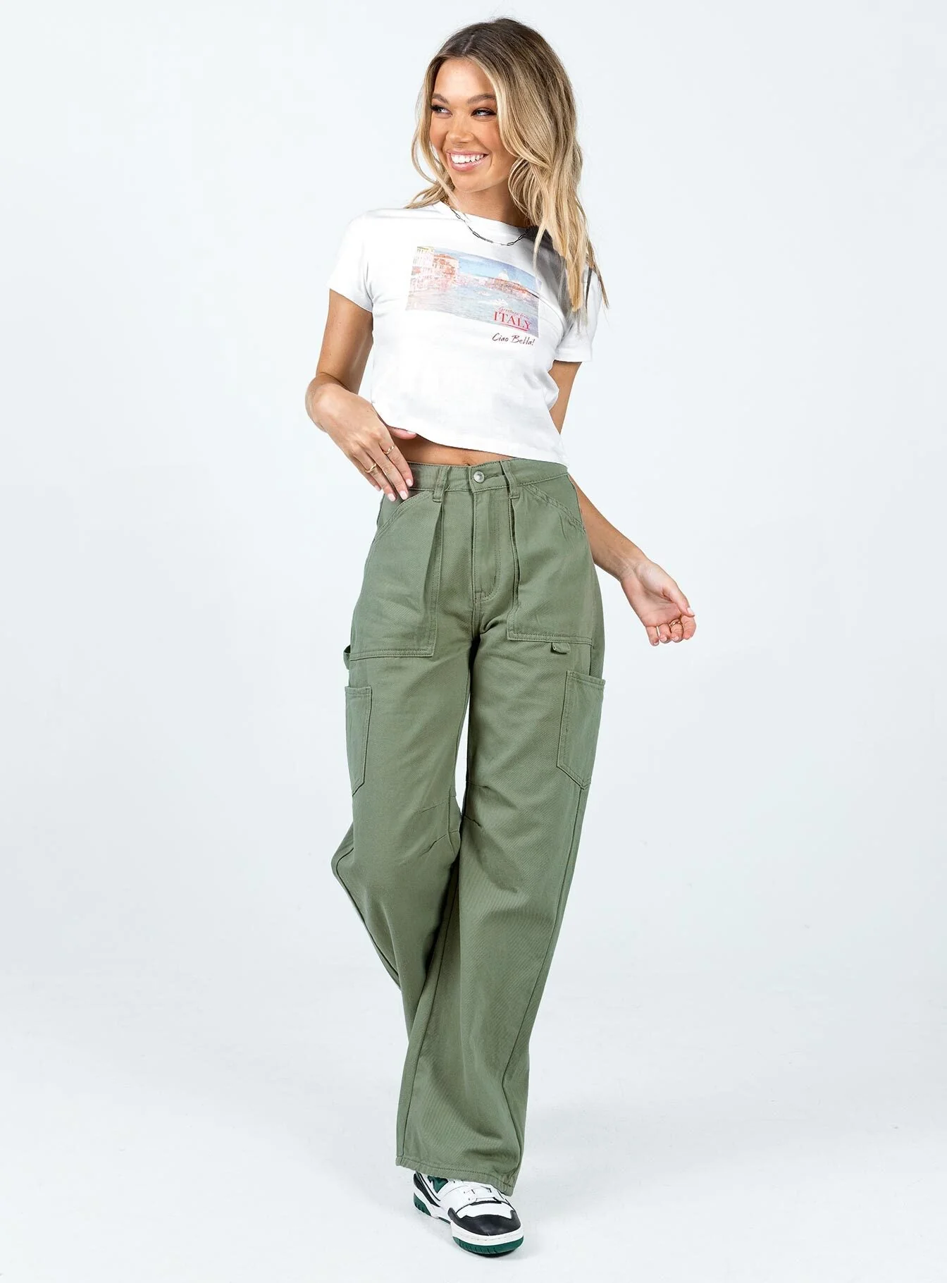 Italy Love Tee Ivory - Image 3