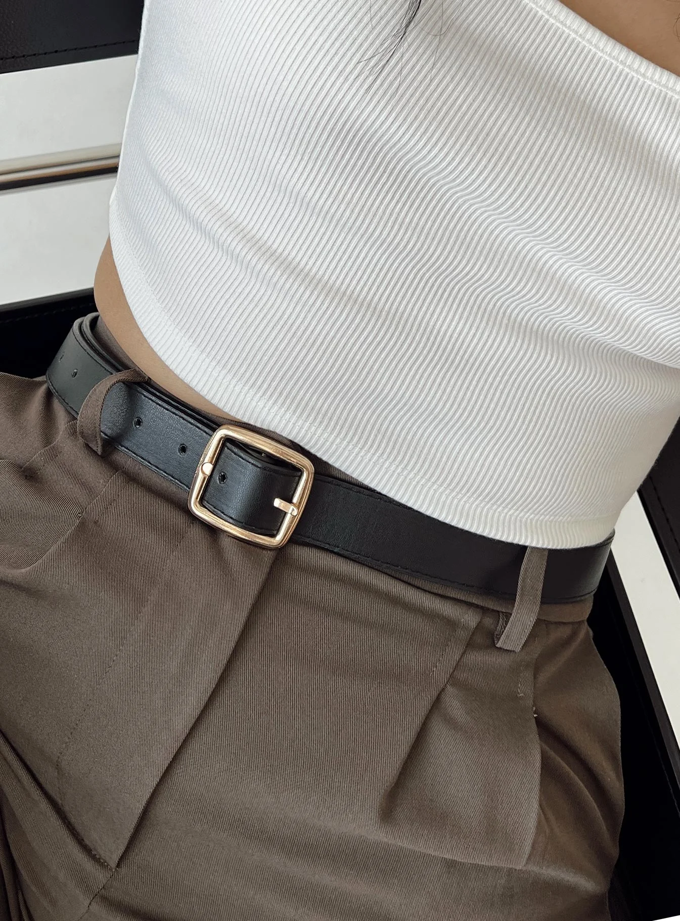 Chapman Belt Black / Gold - Image 3