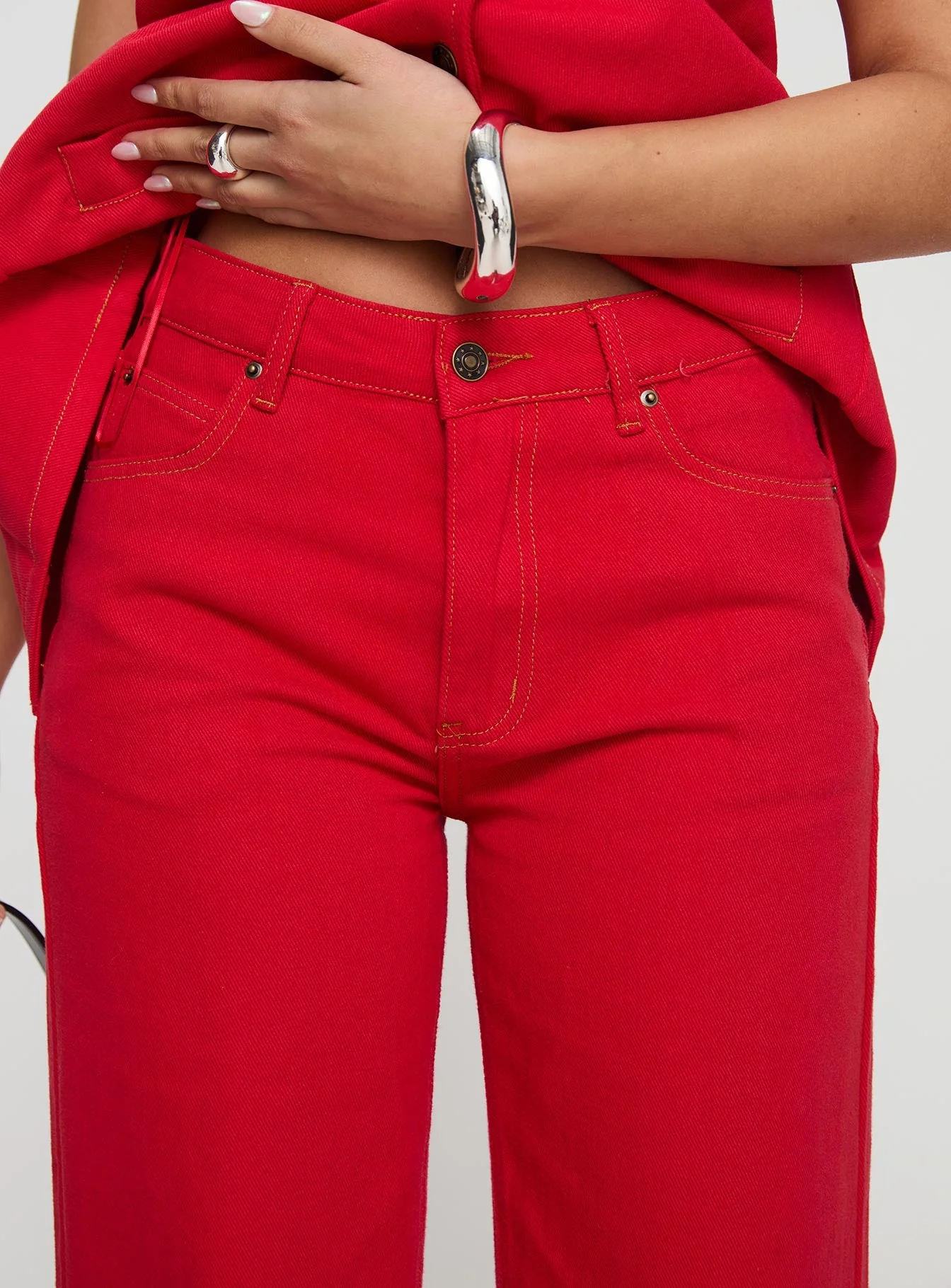 Top Model Jeans Red - Image 5
